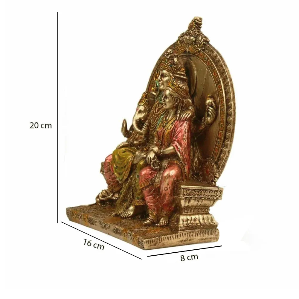 Highly Detailed Shiva Parivar Idol