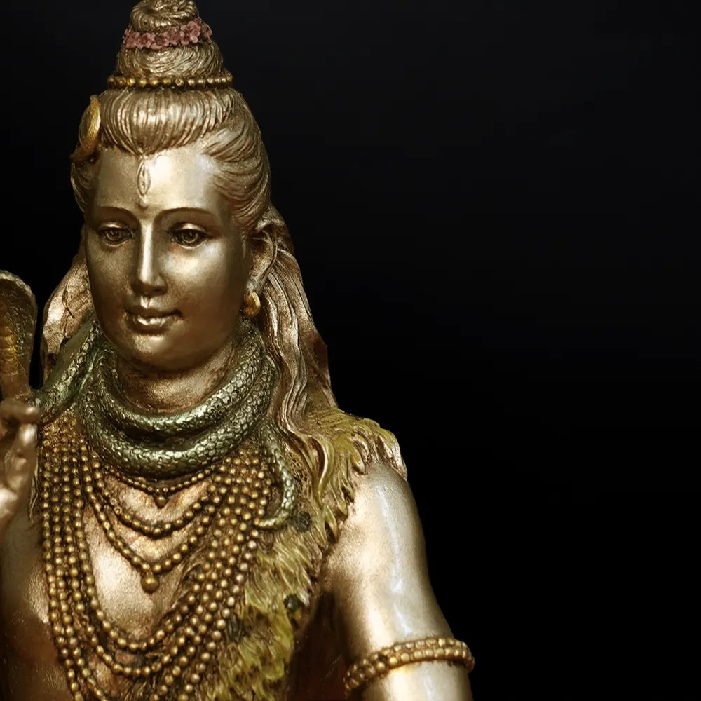 Handcrafted Highly Detailed Divine Lord Shiva Idol