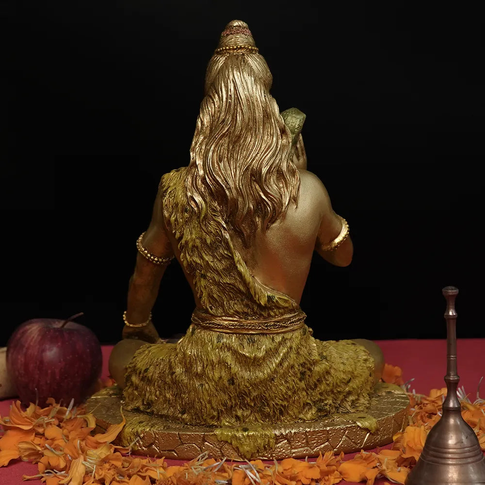 Handcrafted Highly Detailed Divine Lord Shiva Idol