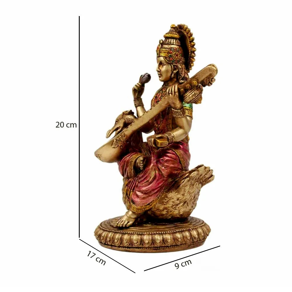 Enlightening Goddess Saraswati Idol