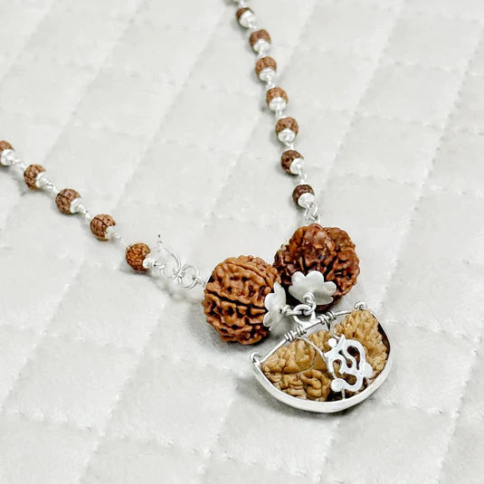 Rudraksha Mala and Pendant