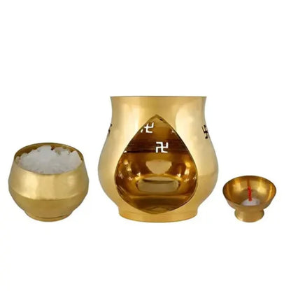 Brass Kapoor Lamp