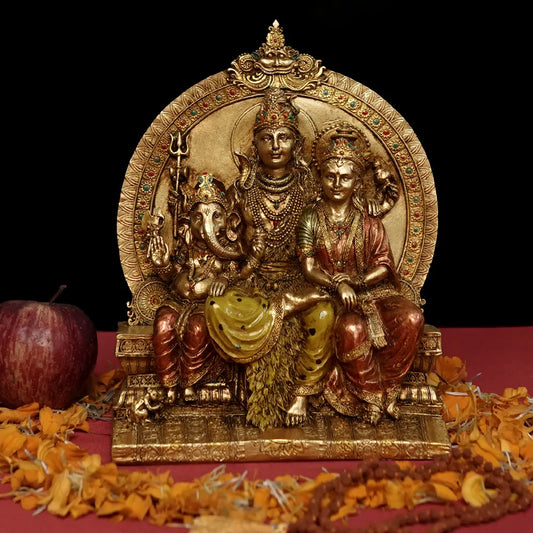 Highly Detailed Shiva Parivar Idol