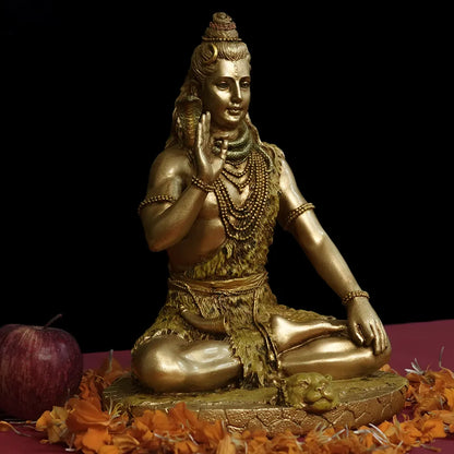 Handcrafted Highly Detailed Divine Lord Shiva Idol