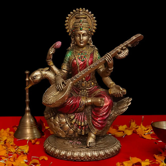 Enlightening Goddess Saraswati Idol