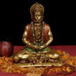 Highly Detailed Meditating Lord Hanuman Idol