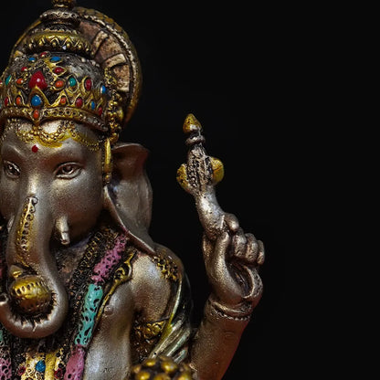 Lotus Ganesha Idol