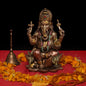 Lotus Ganesha Idol