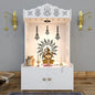 White Surya Chakra Wood Temple